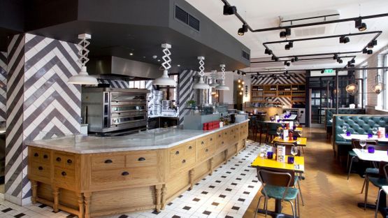 A liverpool pizza express that our team fitted