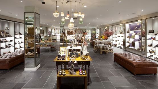 Interior view of the work our skilled staff did for Clarks